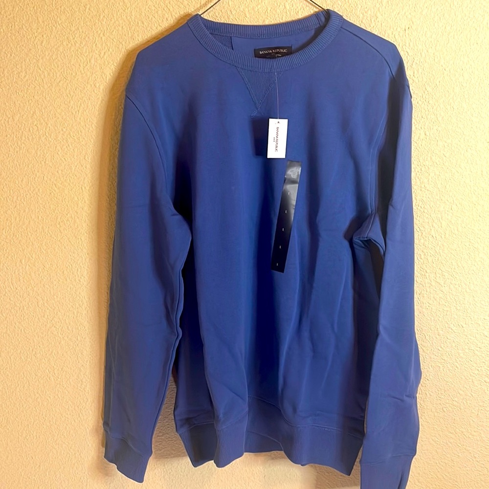 Banana Republic Blue Sweatshirt